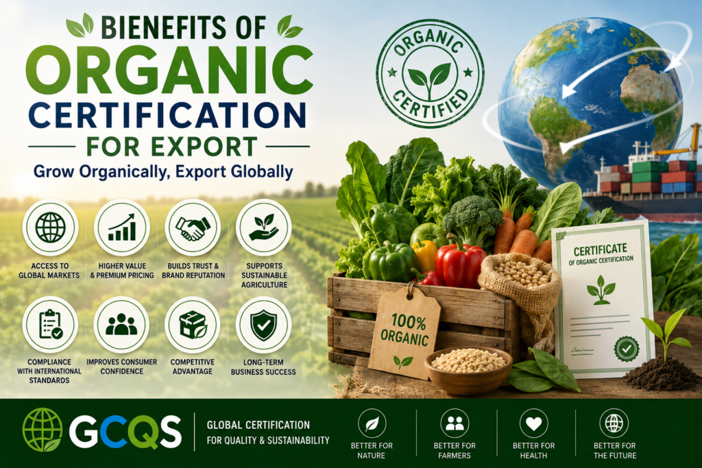 Organic farming certification