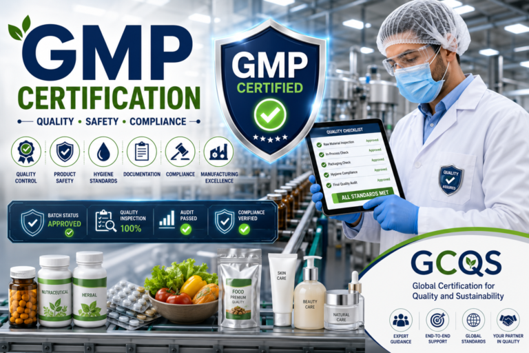 GMP Certification in India