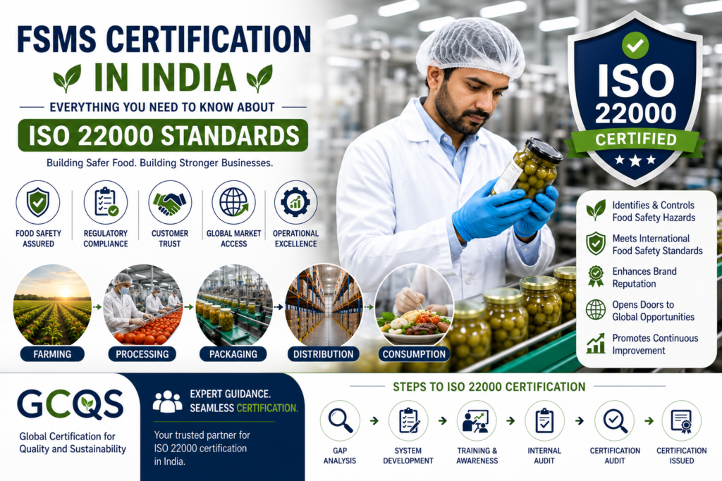 ISO 22000 certification in India
