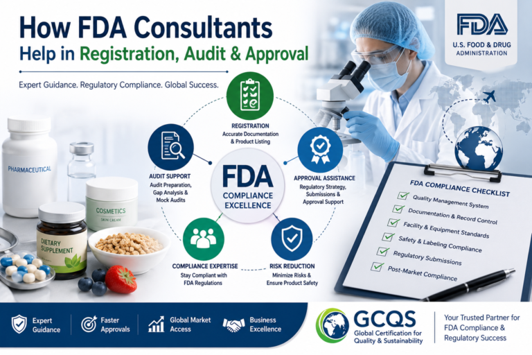 FDA certification consultants