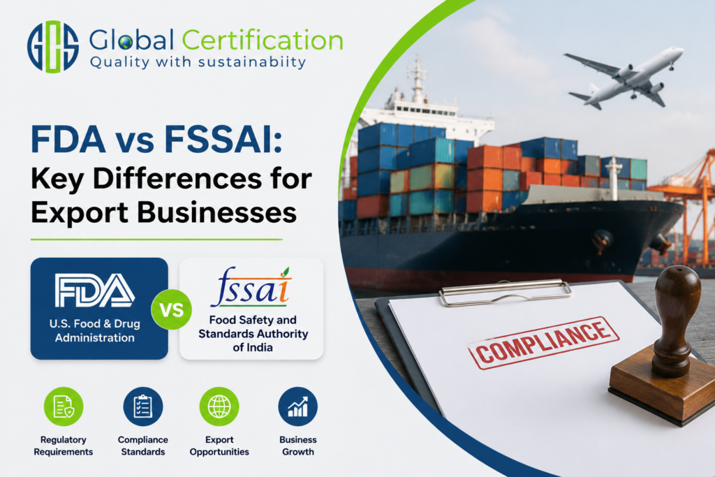FDA vs FSSAI Key Differences for Export Businesses