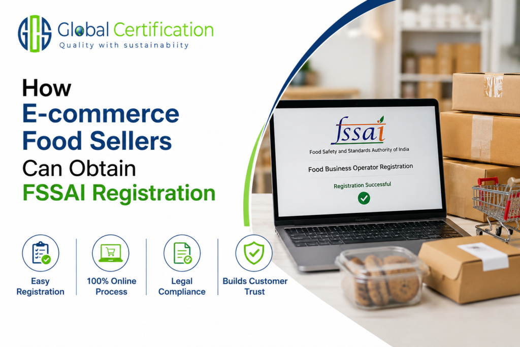 how to obtain FSSAI Registration for food sellers ecommerce