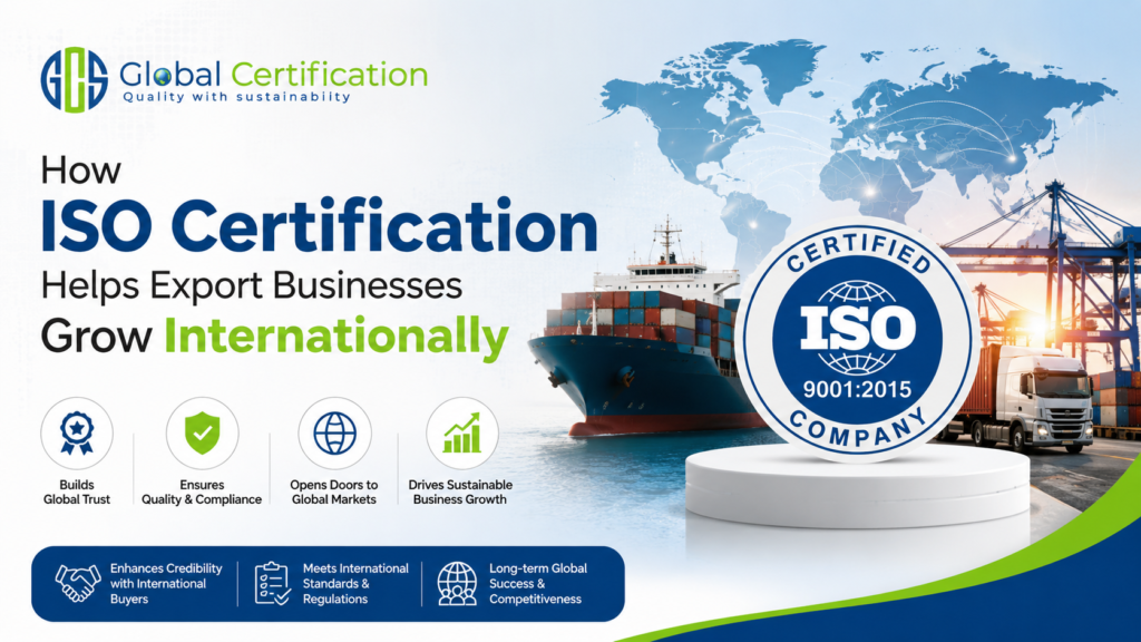 ISO 22000 food safety certification in India