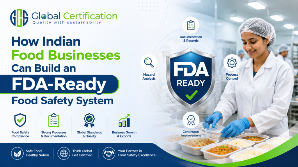 FDA requirements for Indian food exporters